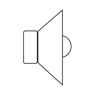 müzik sesi düz tasarım tarzı