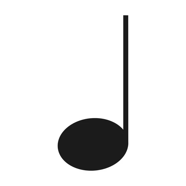 Música sonido plano diseño estilo — Vector de stock