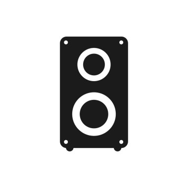 müzik sesi düz tasarım tarzı