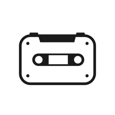 müzik sesi düz tasarım tarzı