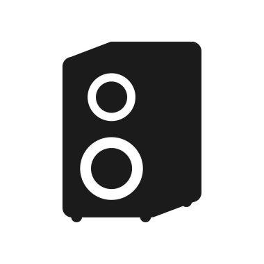 müzik sesi düz tasarım tarzı