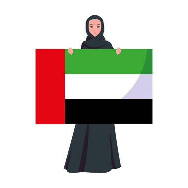 bir hijab arap kadın karakteri