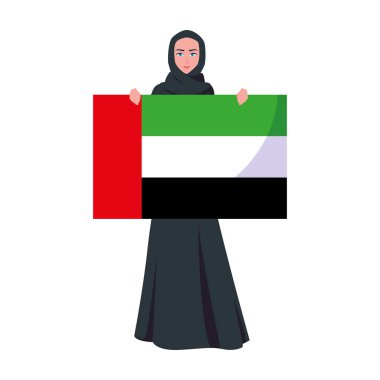 bir hijab arap kadın karakteri