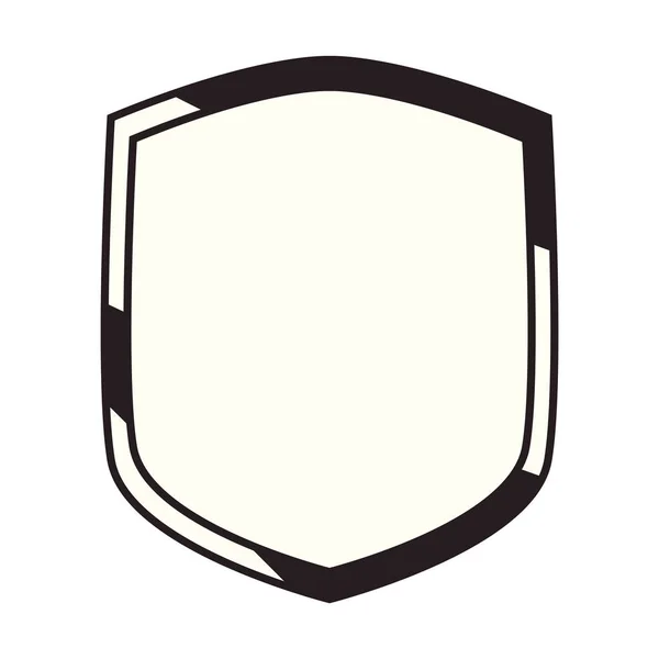 Etiqueta plantilla diseño vacío icono — Vector de stock