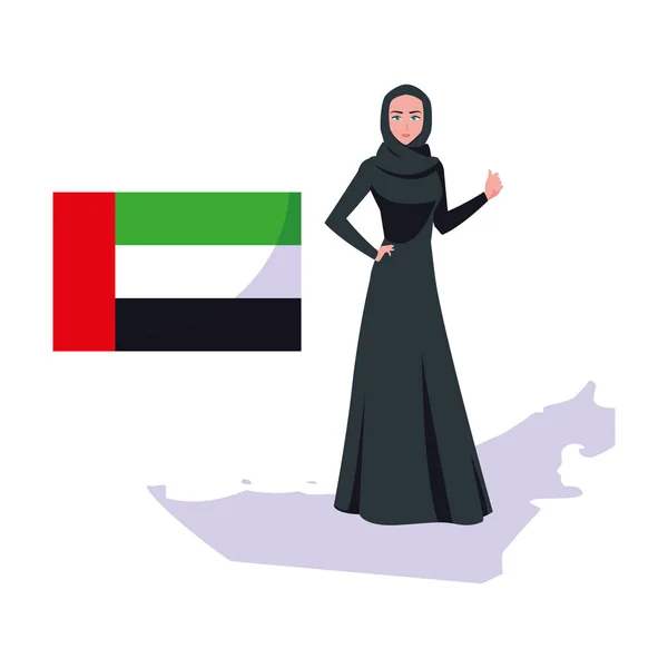 Emiratos Árabes Unidos día nacional — Vector de stock