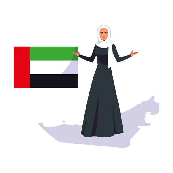 Emiratos Árabes Unidos día nacional — Vector de stock