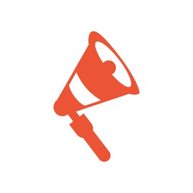 ses megafon ses izole simgesi