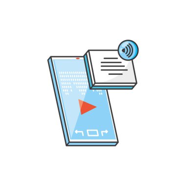 medya oynatıcı ve wifi sinyal teknolojisi ile akıllı telefon