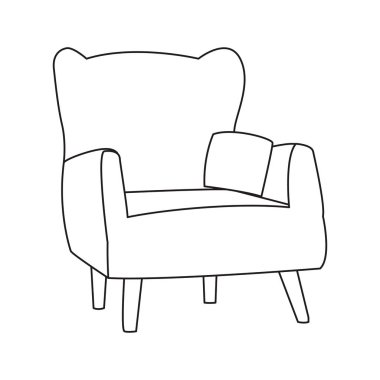 kanepe yastık ve eşarp lineer