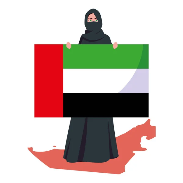 United arab emirates national day — Stock Vector