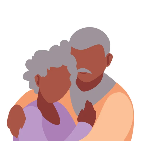 快乐祖父母日平面设计 — 图库矢量图片
