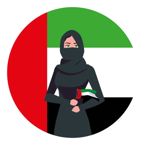 Emiratos Árabes Unidos día nacional — Vector de stock