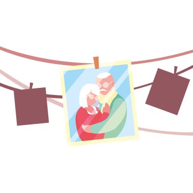 mutlu dedesi gün düz tasarım