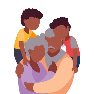 mutlu dedesi gün düz tasarım