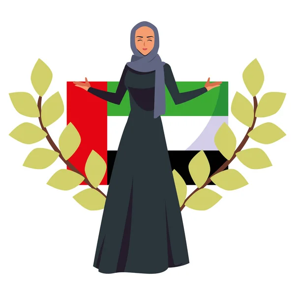 Émirats arabes unis fête nationale — Image vectorielle