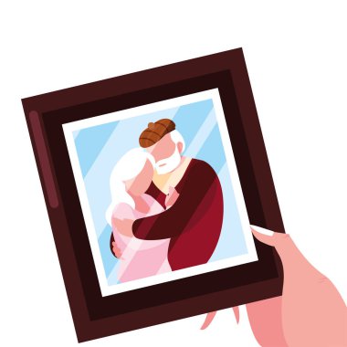 mutlu dedesi gün düz tasarım