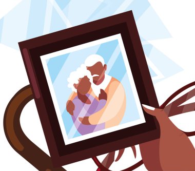 mutlu dedesi gün düz tasarım