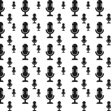 müzik sesi düz tasarım tarzı