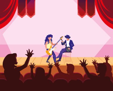 insanlar müzisyenler konser olay tasarımı