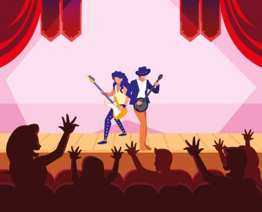 insanlar müzisyenler konser olay tasarımı