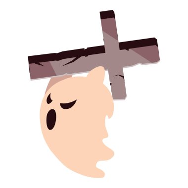 hayalet mutlu cadılar bayramı kutlama tasarımı