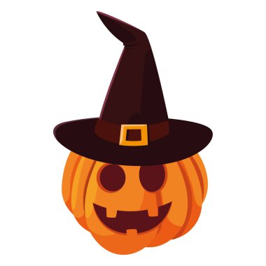 kabak mutlu cadılar bayramı kutlama tasarımı