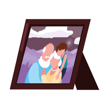 mutlu dedesi gün düz tasarım