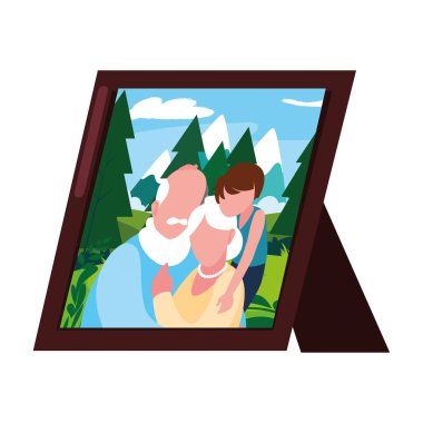 mutlu dedesi gün düz tasarım