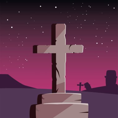 çimento çapraz mutlu cadılar bayramı kutlama tasarımı