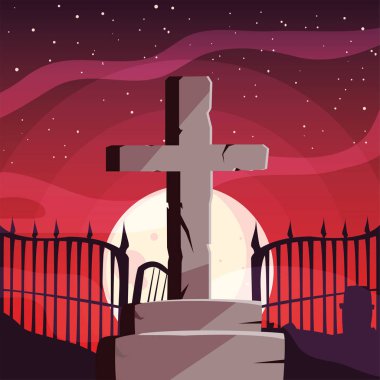 çimento çapraz mutlu cadılar bayramı kutlama tasarımı