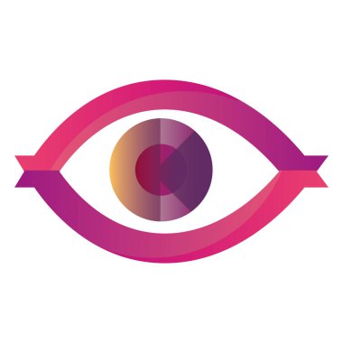 beyaz arka planda insan gözü biyometrik