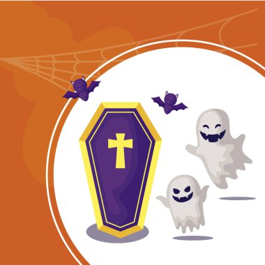 cadılar bayramı simgeleri ile hayaletler gizemleri