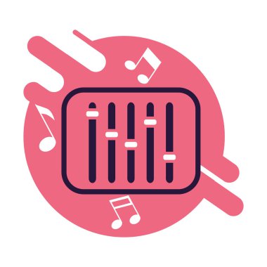 kaydırıcı karıştırıcı ses ile afiş