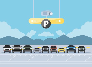 park bölgesi kentsel sahne simgesi