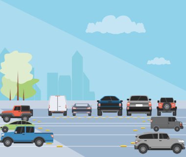 park bölgesi kentsel sahne simgesi