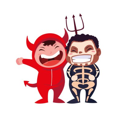 cadılar bayramı kostümleri görüntü çocuklar