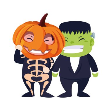 cadılar bayramı kostümleri görüntü çocuklar