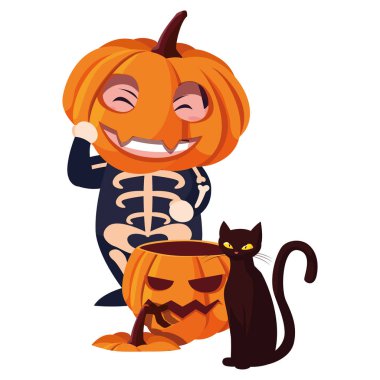 cadılar bayramı kostümleri görüntü çocuklar