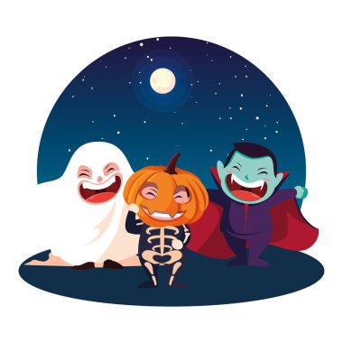 cadılar bayramı kostümleri görüntü çocuklar