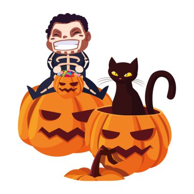 cadılar bayramı kostümleri görüntü çocuklar