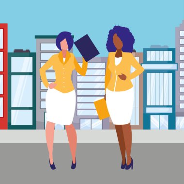 avatar işkadını simge vektör illüstrasyon