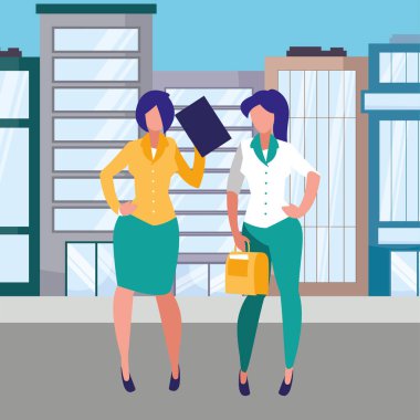 avatar işkadını simge vektör illüstrasyon