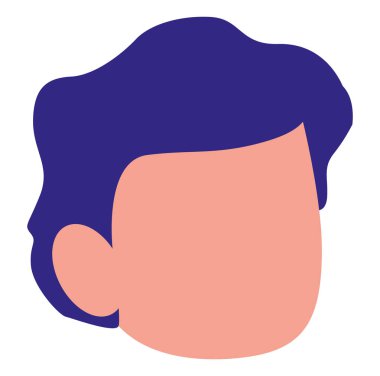 avatar boy simge vektör illüstrasyon