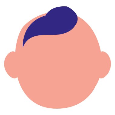 avatar bebekler tasarım vektör illüstrasyon