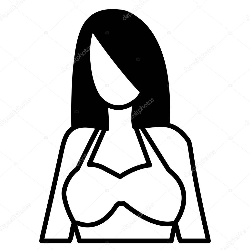 woman in swimsuits design vector illustration