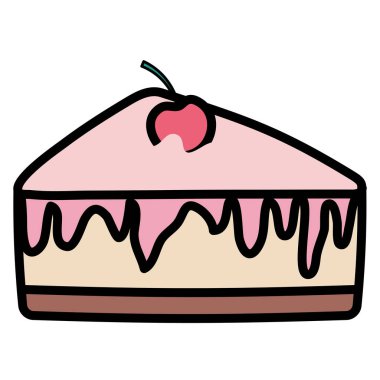 kek tasarım vektör illüstrasyon parçası