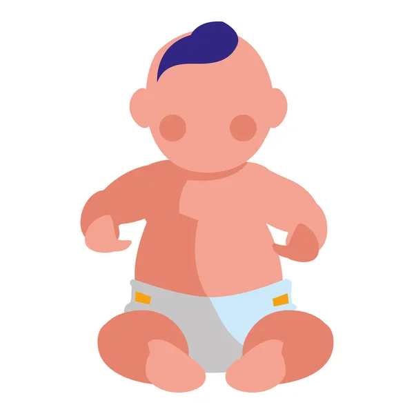 Avatar bebekler tasarım vektör illüstrasyon — Stok Vektör