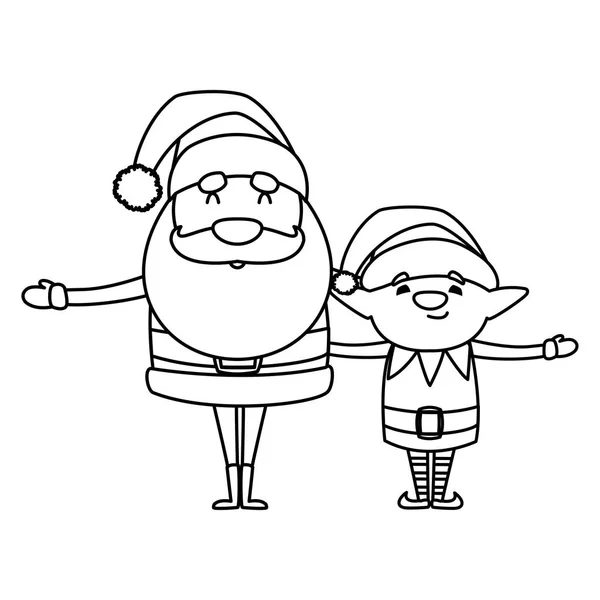 Christmas jultomten design vektor illustration — Stock vektor