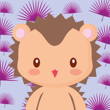 Sevimli hayvanlar tasarım vektör illüstrasyon