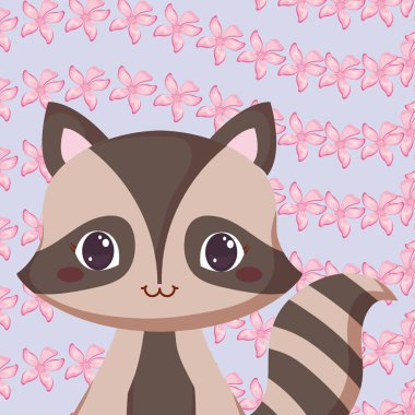 Sevimli hayvanlar tasarım vektör illüstrasyon